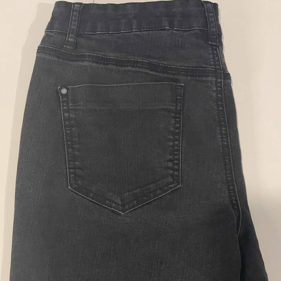 DKNY Womens Jeans Size 6 Soho Boot Black Bootcut - Picture 9 of 13